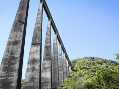 Viaduto 13, Pedra da Tartaruga e Cascata do V13 - Vespasiano Corrêa - RS